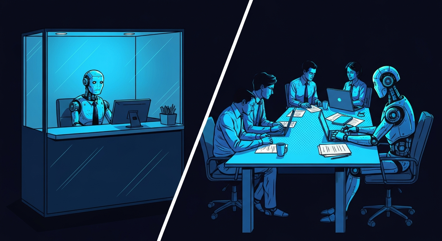 Your agent is either an interface or a team member